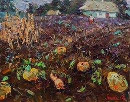 Gemälde, In the garden, Ivanyuk Oleksiy