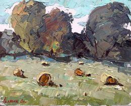 Painting, Sun in the field, Ivanyuk Oleksiy