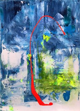 Painting, Torn beads, Melezhik Olga