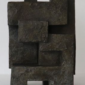 Sculpture, Bloc XI, bronze, Delphine Brabant