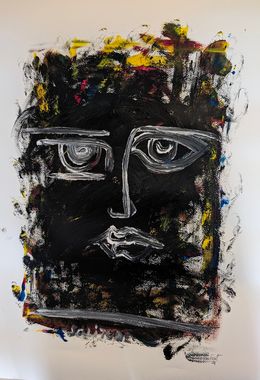 Peinture, Solitude, Piesseportrait
