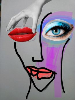 Painting, Portrait 23, Piesseportrait