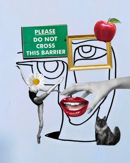 Painting, Apple please, Piesseportrait