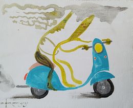 Gemälde, Thrown out of Home for Love, Tengiz Cholokava