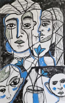 Gemälde, The Family, Elias Lorenzer