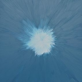 Gemälde, Llama Azul Grisácea, Olivia Galobart