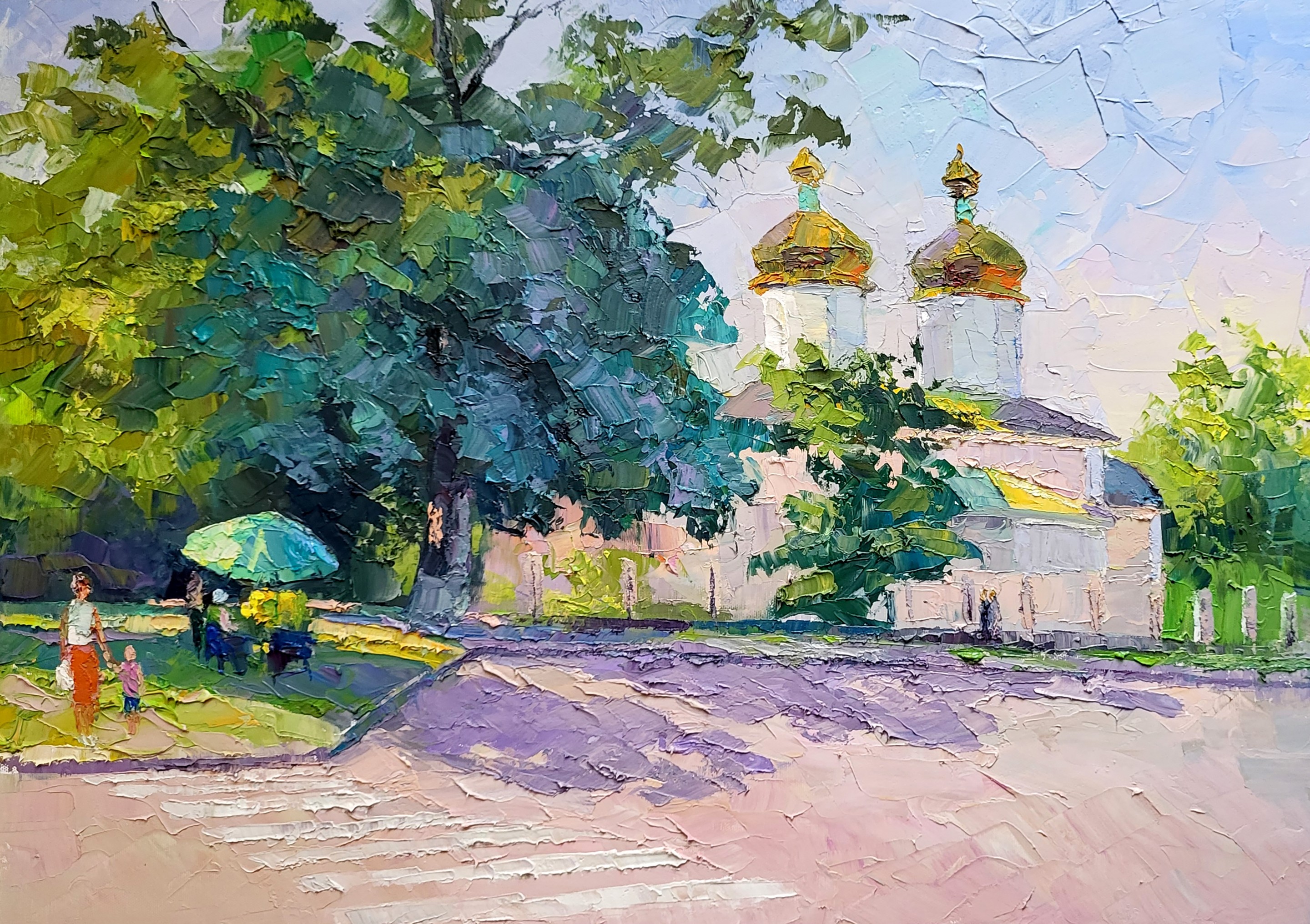 Boris Serdyuk, Early near the church Boris Serdyuk, Early near the church