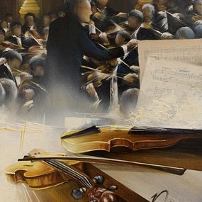 Gemälde, Rêve de violoniste, Raymond Poulet