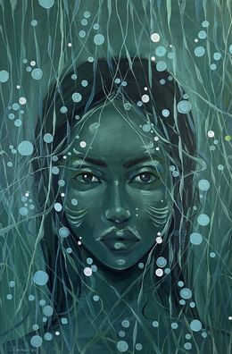 Peinture, Under water, Victoria Kagalovska
