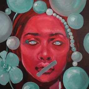Gemälde, Enforsed silence, Victoria Kagalovska