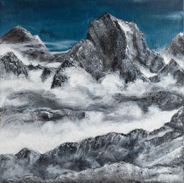 Peinture, Above the clouds, Yulia Isaeva