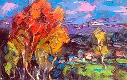 Painting, Autumn wind, Ivanyuk Oleksiy