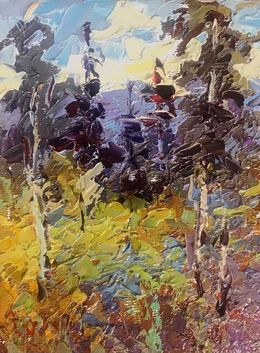 Painting, In the woods, Ivanyuk Oleksiy
