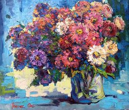 Painting, Morning bouquet of flowers, Oksana Ivanyuk