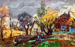 Painting, Autumn cold, Ivanyuk Oleksiy