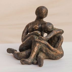 Skulpturen, Mother and child, K R Nariman