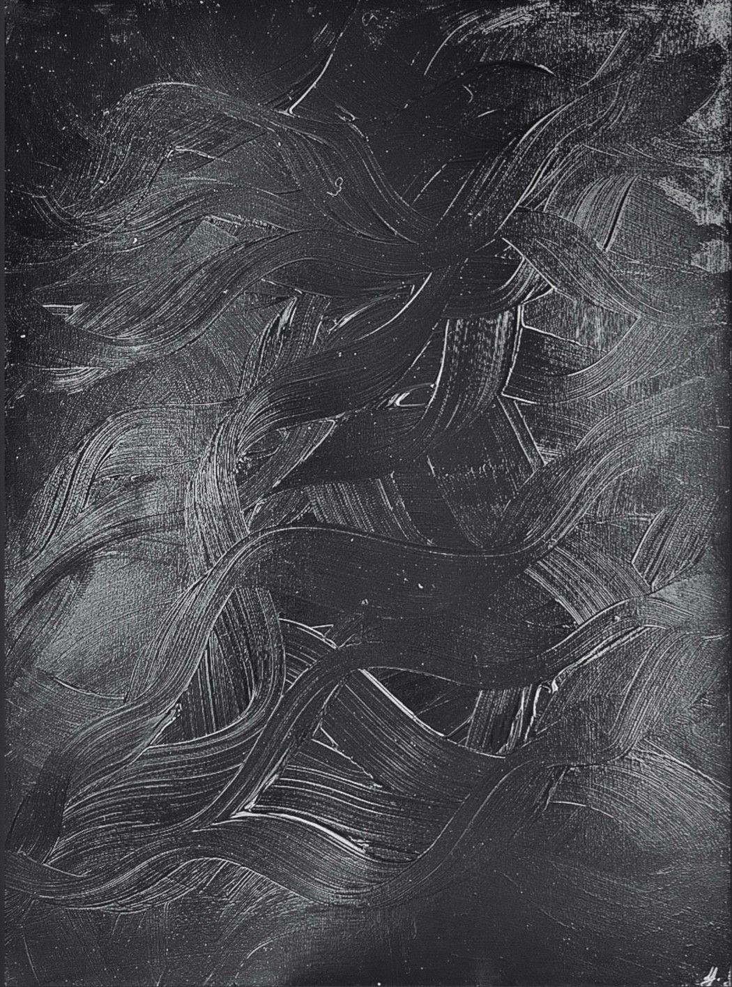 Anaïs LF, Hommage à Soulages - Les vagues Outrenoires, Reflets - N°11 Anaïs LF, Hommage à Soulages - Les vagues Outrenoires, Reflets - N°11