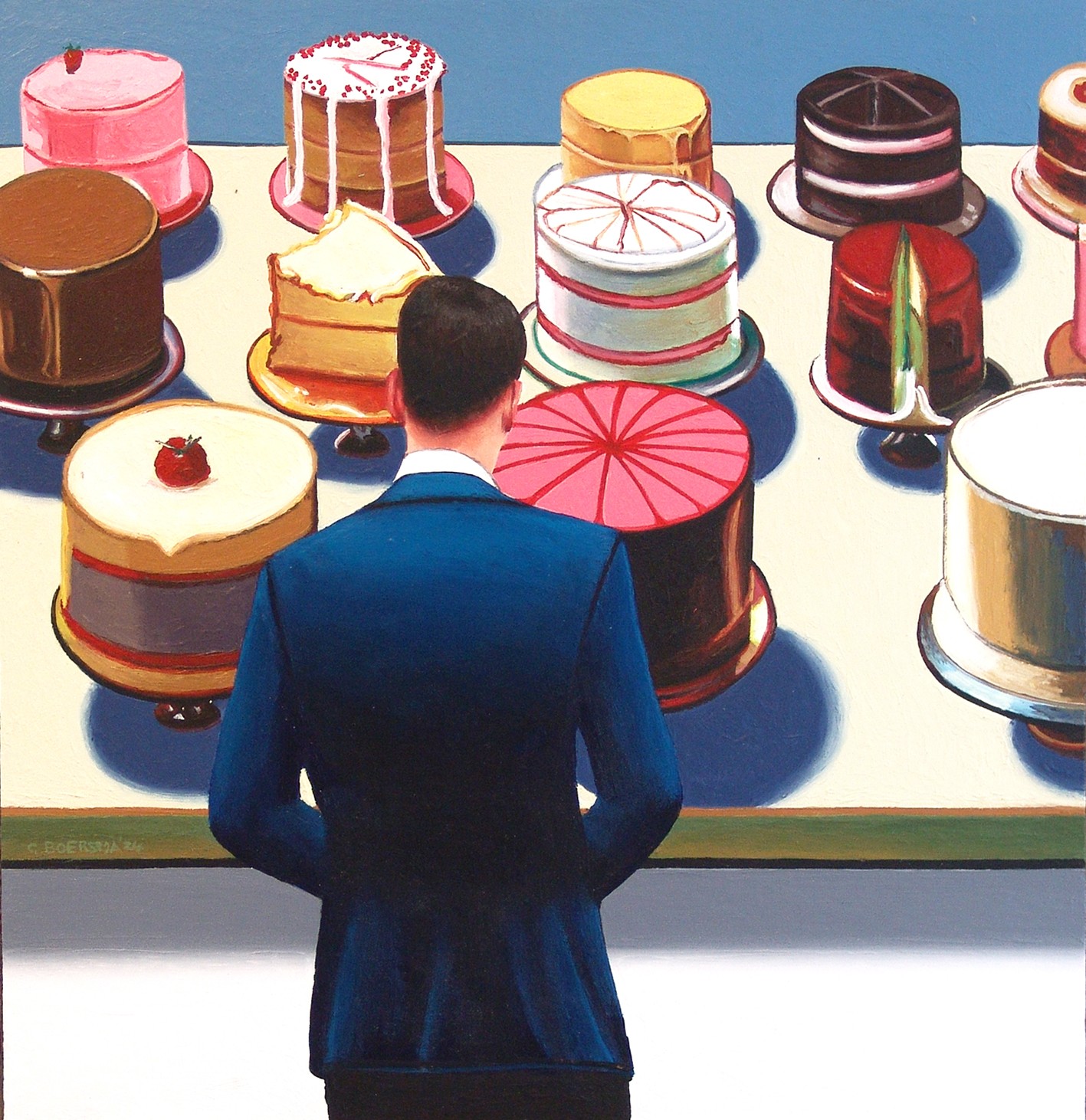 Gerard Boersma, Sweet Treats (Wayne Thiebaud) Gerard Boersma, Sweet Treats (Wayne Thiebaud)