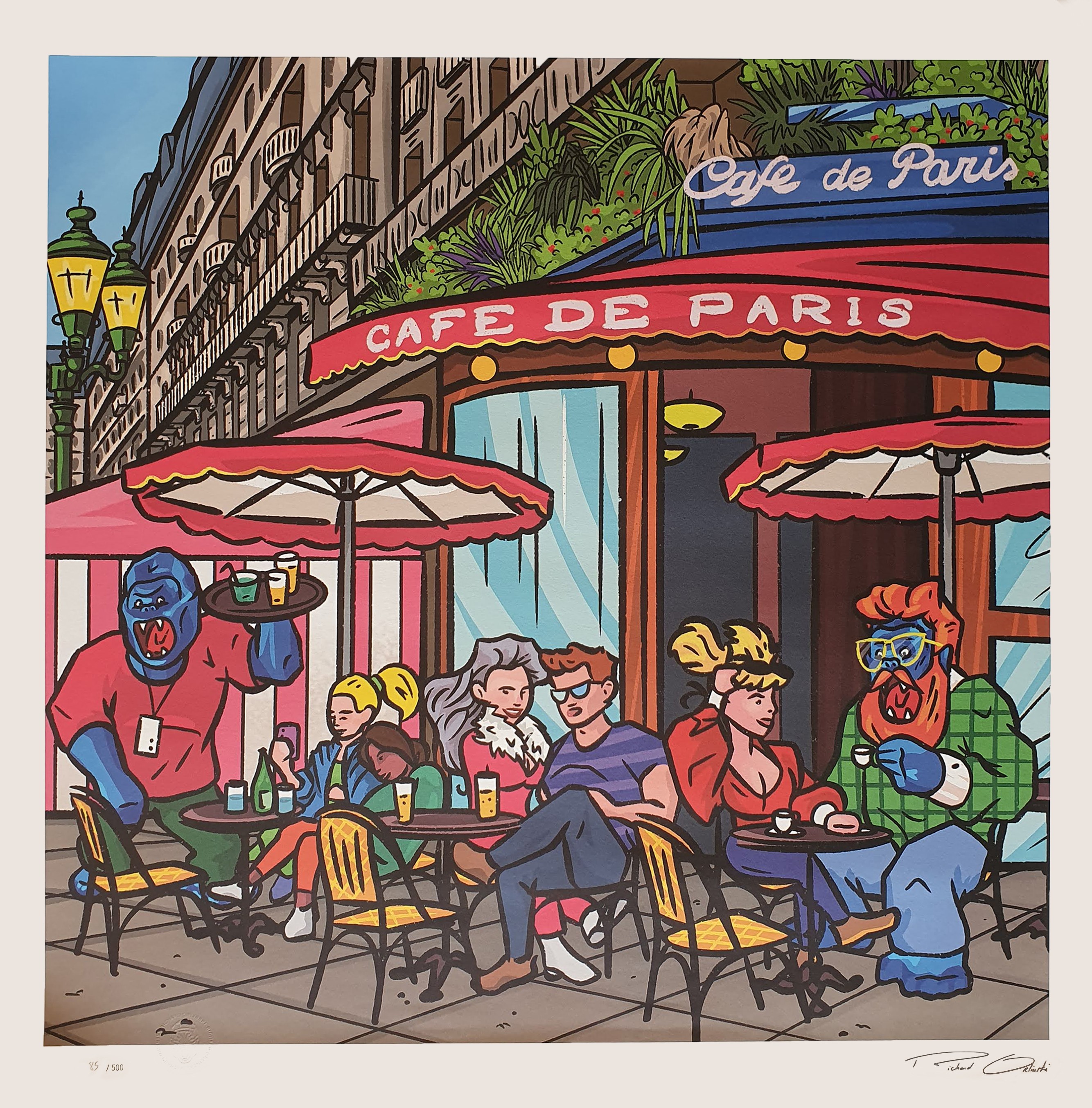 Richard Orlinski, Café de Paris Richard Orlinski, Café de Paris