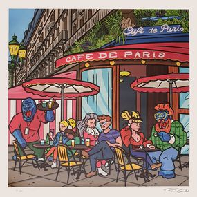 Print, Café de Paris, Richard Orlinski