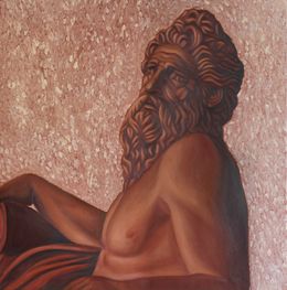 Peinture, Statue of the Tigris River, Ariel Schleicher