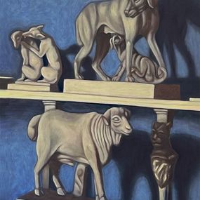Gemälde, Sala degli Animali, Ariel Schleicher