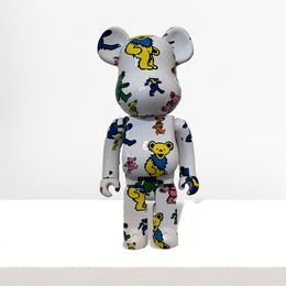 Sculpture, Bearbrick x Grateful Dead (Dancing Bear), Bearbrick