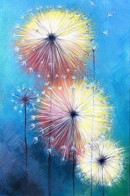 Peinture, Dandelions, Yulia Yudina