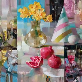Peinture, Pomegranate fruit, Anatoly Tarabanov