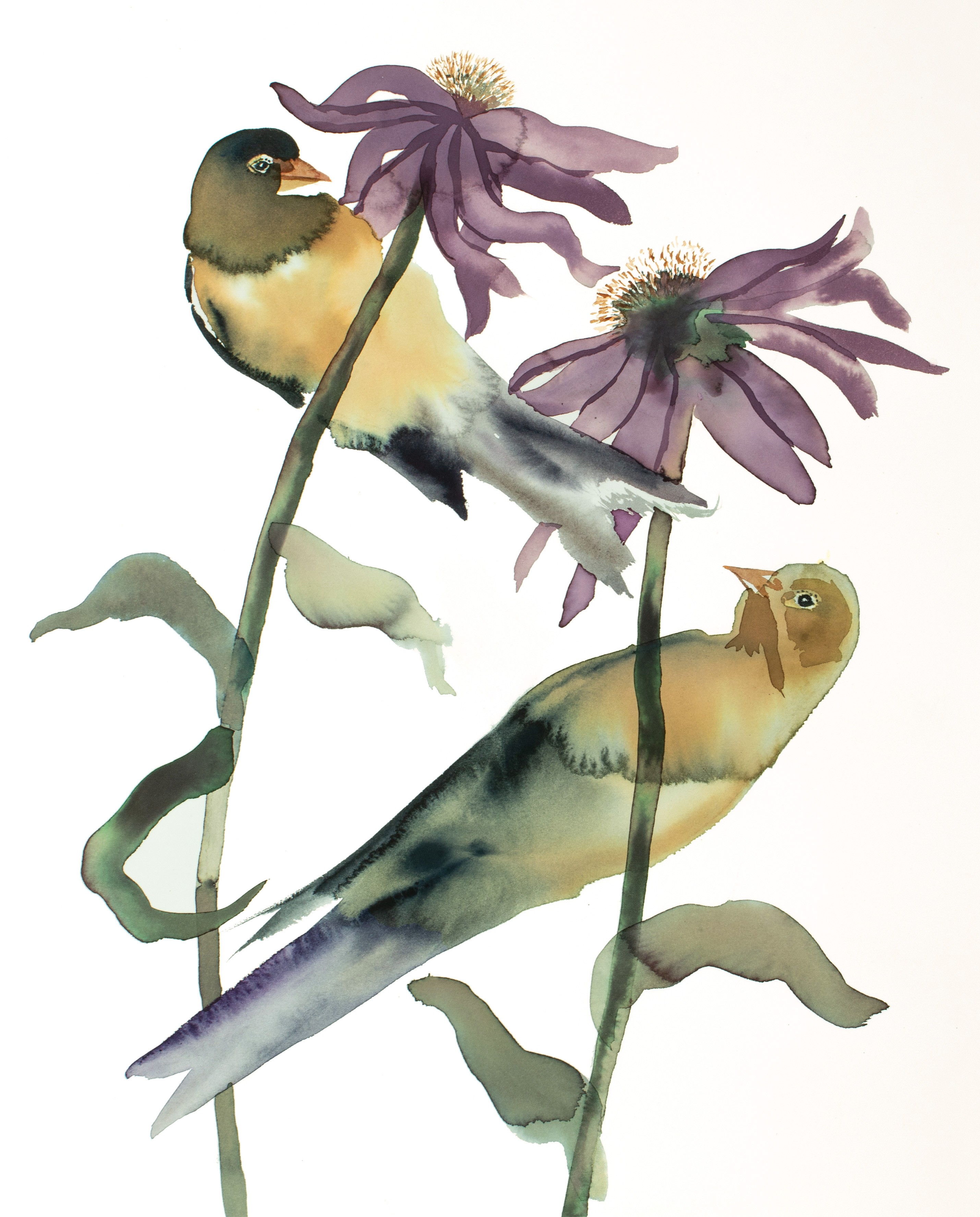 Elizabeth Becker, Goldfinches No. 2 Elizabeth Becker, Goldfinches No. 2