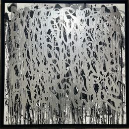Gemälde, Silver surfer, JonOne