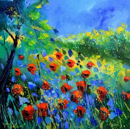 Painting, Poppies, Pol Ledent
