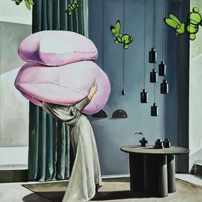 Painting, Sunday afternoon, Konovalov Igor