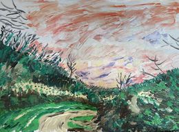 Peinture, Marnia in rosa, Mario Pratesi