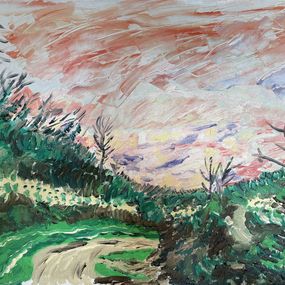 Gemälde, Marnia in rosa, Mario Pratesi