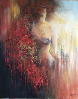 Painting, La défilée, Bernard Gaulbert