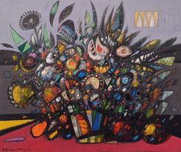 Peinture, The Chaotic Bouquet, Aram Sevoyan