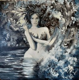 Painting, La question, Bernard Gaulbert