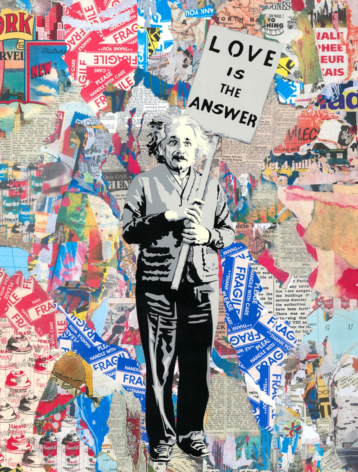 Mr Brainwash, Einstein Mr Brainwash, Einstein
