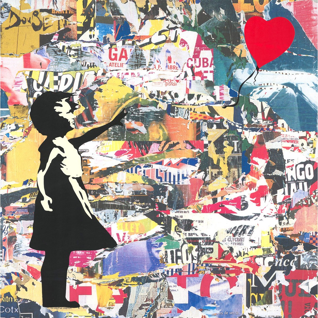 Mr Brainwash, Ballon Girl Mr Brainwash, Ballon Girl