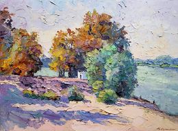 Gemälde, On the Dnieper, Boris Serdyuk