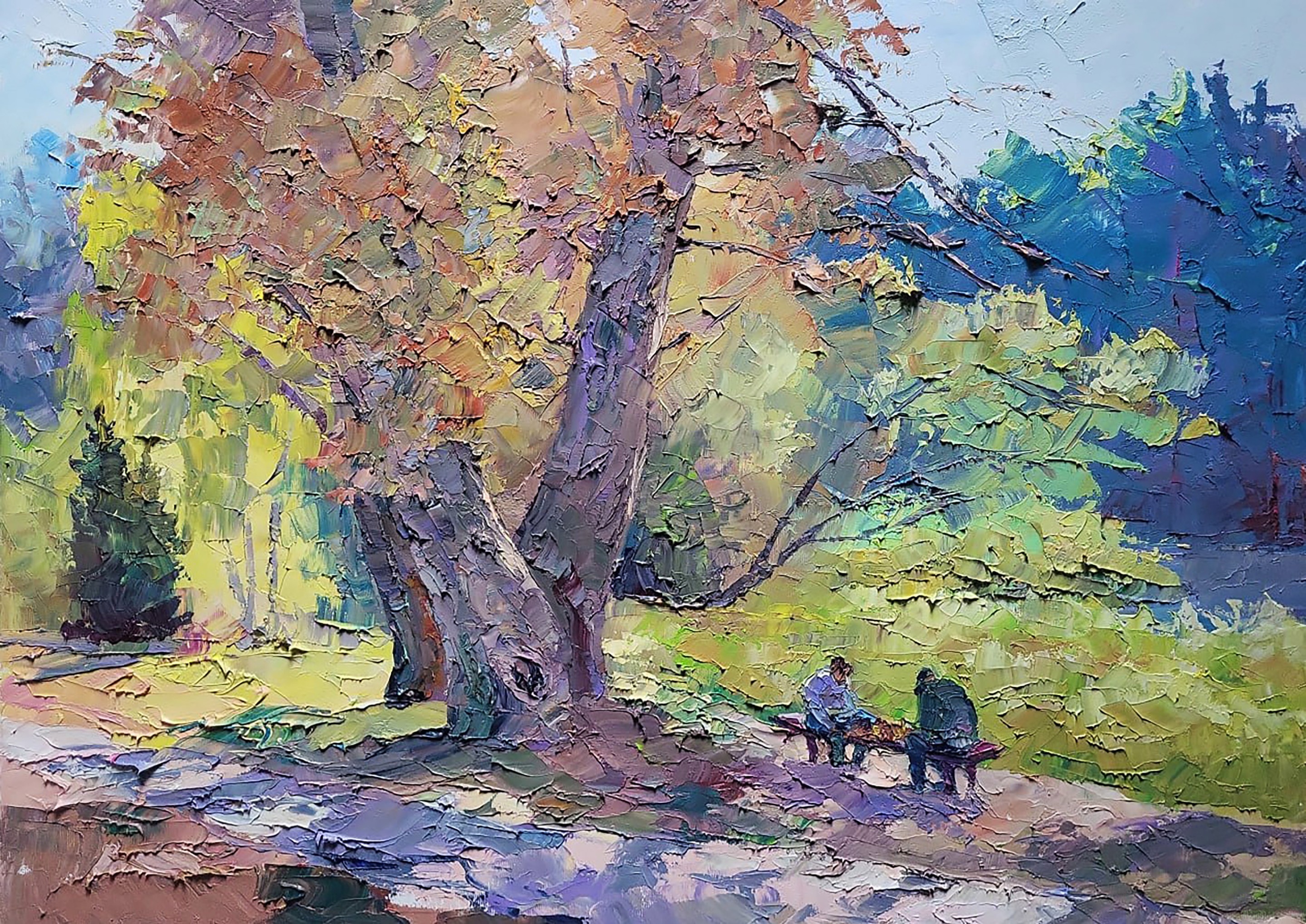 Boris Serdyuk, In the autumn park Boris Serdyuk, In the autumn park