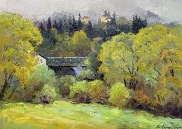 Painting, In Slavsko, Boris Serdyuk