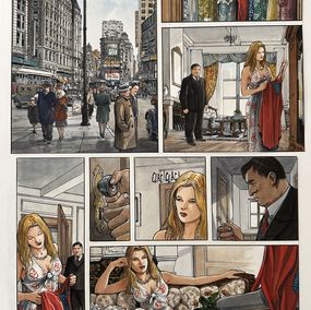 Fine Art Drawings, Planche Originale AGATA Tome 2 page 28, Olivier Berlion