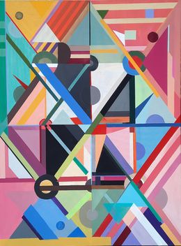 Peinture, AD Infinitum -number 2, Mainman