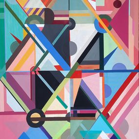 Peinture, AD Infinitum -number 2, Mainman