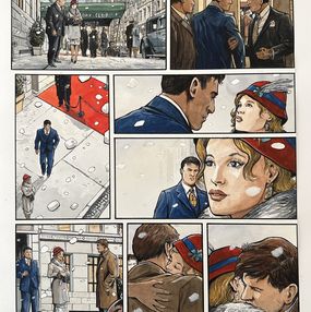 Dessin, Planche Originale Agata Tome 2 page 62, Olivier Berlion