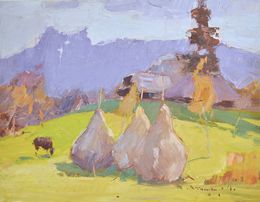 Gemälde, Contourage, Alexander Shandor