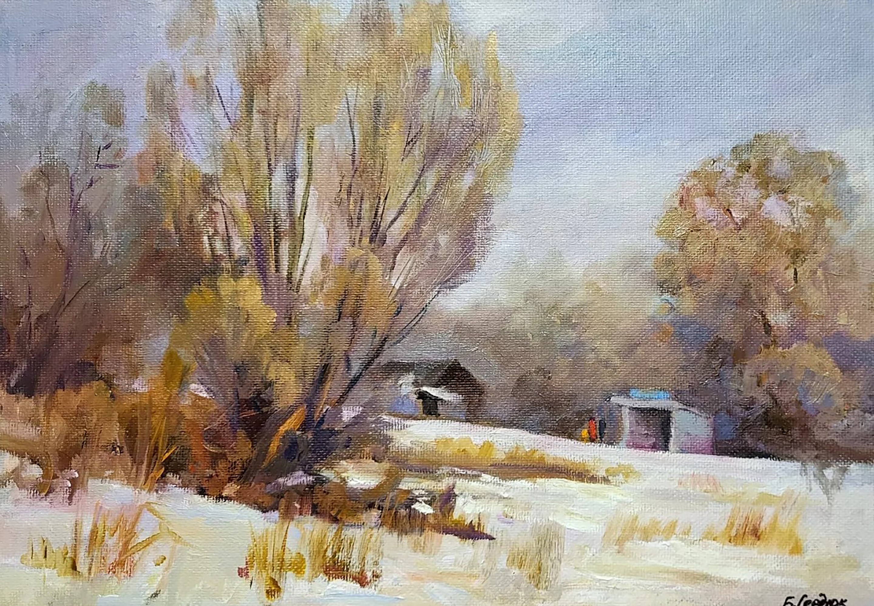 Boris Serdyuk, The beginning of winter Boris Serdyuk, The beginning of winter