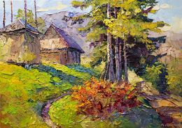 Painting, Carpathian motif, Boris Serdyuk